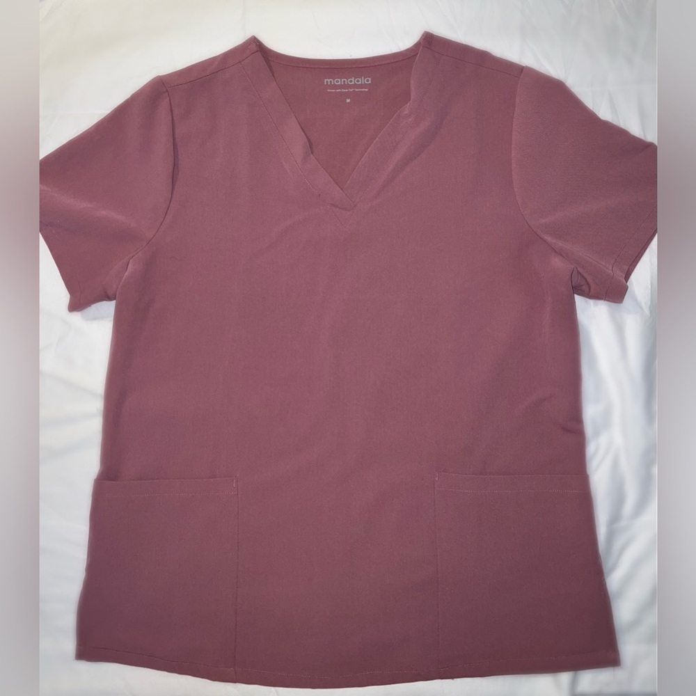 Mandala scrub top